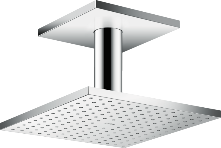 Купить купить верхний душ axor showersolutions 250/250 2jet, с потолочным подсоединением, хром арт. 35312000