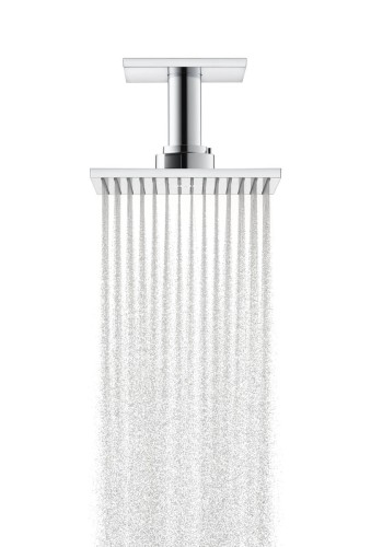 Купить купить верхний душ axor showersolutions 250/250 2jet, с потолочным подсоединением, хром арт. 35312000