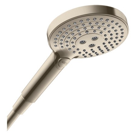 Купить купить ручной душ axor showersolutions 120 3jet, ecosmart, матовый никель арт. 26051820