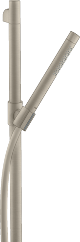 Купить купить душевой набор axor starck, 90 см, с ручным душем-"палочкой", 2 jet, шлифованный никель арт. 27980820