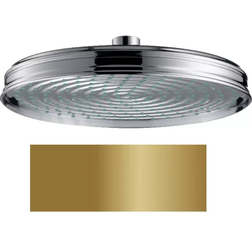 Купить купить верхний душ axor montreux, 240 мм, полированная бронза арт. 28474130