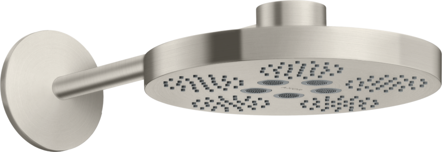 Купить купить верхний душ axor one 280 2jet с держателем, сталь арт. 48492800