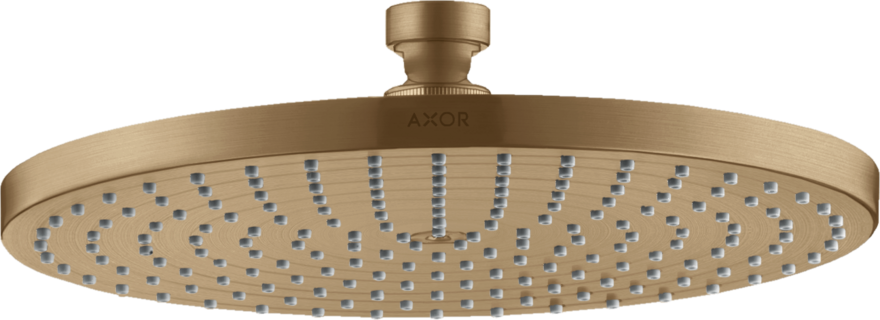 Купить купить верхний душ axor starck 240 1jet, матовая бронза арт. 28494140