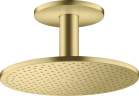 Купить купить верхний душ axor showersolutions 300 2jet, с потолочным подсоединением, матовая латунь арт. 35304950
