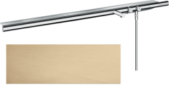 Термостат для ванны AXOR ShowerSolutions 1200, внешнего монтажа, шлифованная бронза арт. 45421140