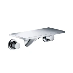 Смеситель AXOR Citterio для раковины на 3 отверстия с крестовыми рукоятками и изливом 205 мм, хром арт. 18112000