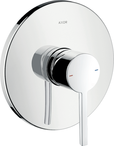 Купить купить смеситель для душа axor starck, скрытого монтажа, с плоской рычаговой рукояткой, хром арт. 10614000