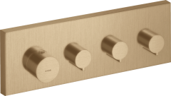 Модуль термостата AXOR ShowerSolutions 360/120, для 3 потребителей, скрытого монтажа, шлифованная бронза арт. 10751140