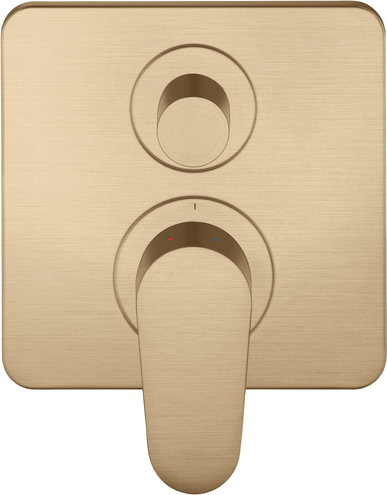 Купить купить смеситель для ванны axor citterio m для скрытого монтажа, матовая бронза арт. 34425140