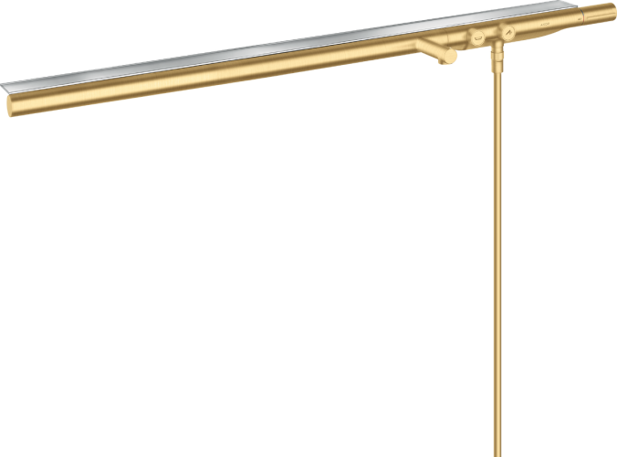 Купить купить термостат для ванны axor showersolutions 1200, внешнего монтажа, шлифованное золото арт. 45421250