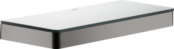 Купить купить полочка axor universal softsquare 300 мм, полированный черный, хром арт. 42838330