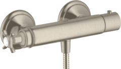 Термостат AXOR Montreux для душа внешнего монтажа, шлифованный никель арт. 16261820