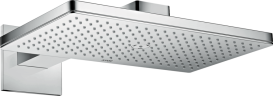 Купить купить верхний душ axor showersolutions 460/300 1jet, с держателем, с квадратной розеткой, хром арт. 35278000