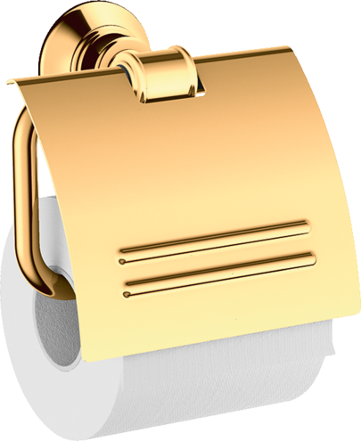 Купить купить держатель для туалетной бумаги axor montreux с крышкой полированное золото арт. 42036990