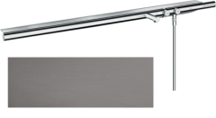 Термостат для ванны AXOR ShowerSolutions 1200, внешнего монтажа, шлифованный черный, хром арт. 45421340