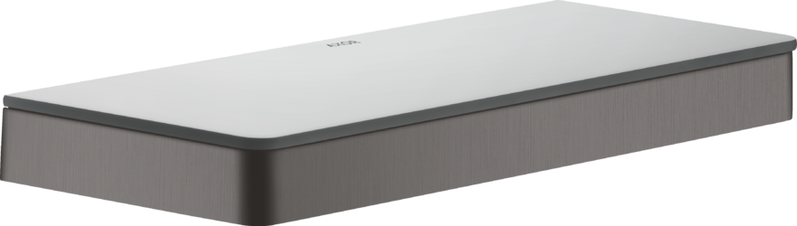 Купить купить полочка axor universal softsquare 300 мм, матовый черный, хром арт. 42838340