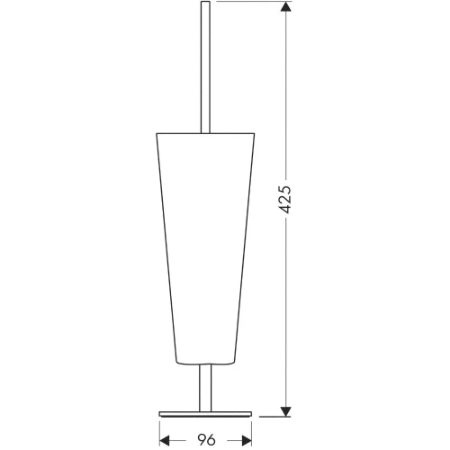 Купить купить набор для wc axor starck напольный, хром арт. 40840000