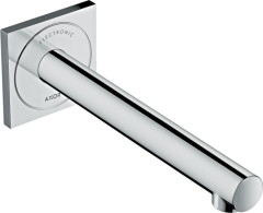 Электронный смеситель AXOR Uno настенный, с изливом 221 мм, хром арт. 45111000