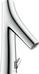 Смеситель для раковины Axor Starck Organic, электронный, с регулировкой температуры, питание от сети 230V, хром арт. 12173000