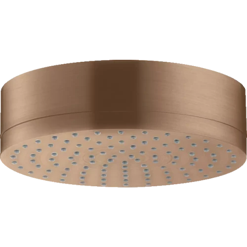 Купить купить верхний душ axor citterio, 180 мм, 1 jet, шлифованное красное золото арт. 28489310