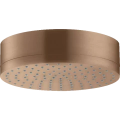 Верхний душ Axor Citterio, 180 мм, 1 jet, шлифованное красное золото арт. 28489310