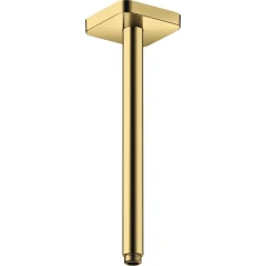 Потолочное подсоединение Axor ShowerSolutions, softsquare, 300 мм, квадратное, полированное золото арт. 26966990