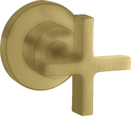 Купить купить запорный вентиль axor citterio с крестообразной рукояткой, матовая латунь арт. 39965950