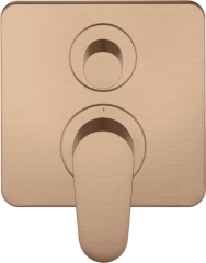 Смеситель для ванны AXOR Citterio M для скрытого монтажа, матовое красное золото арт. 34425310