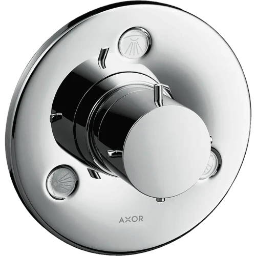 Купить купить запорный вентиль trio/quattro axor starck, для скрытого монтажа, полированное красное золото арт. 10930300