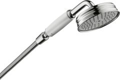 Ручной душ AXOR Montreux с белой рукояткой 1/2, хром арт. 16320000