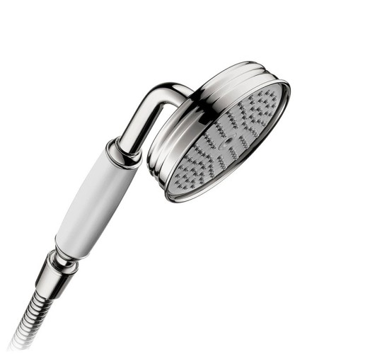 Купить купить ручной душ axor montreux с белой рукояткой 1/2, хром арт. 16320000