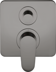 Смеситель для ванны AXOR Citterio M для скрытого монтажа, полированный черный, хром арт. 34425330