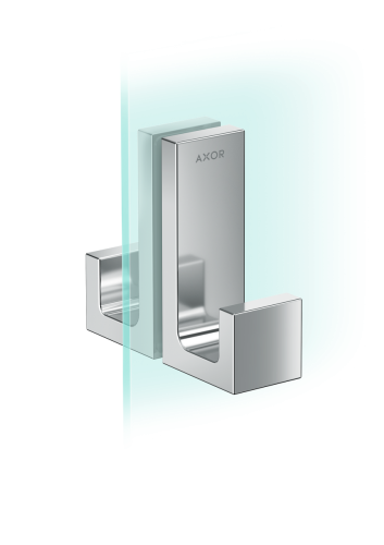 Купить купить ручка двери душа axor universal rectangular, хром арт. 42639000