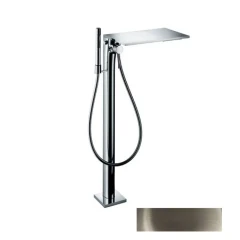 Смеситель для ванны Axor Massaud, однорычажный, напольный, полированный никель арт. 18450830