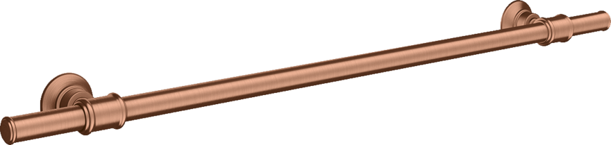 Купить купить полотенцедержатель axor montreux 600 мм матовое красное золото арт. 42060310