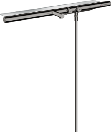 Купить купить термостат для ванны axor showersolutions 800, внешнего монтажа, полированный черный, хром арт. 45420330