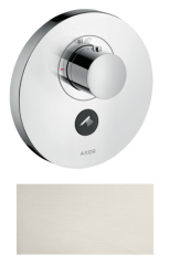 Термостат AXOR ShowerSelect HighFlow, для 1 потребителя, с клапаном для ручного душа, скрытого монтажа, круглый, сталь арт. 36726800