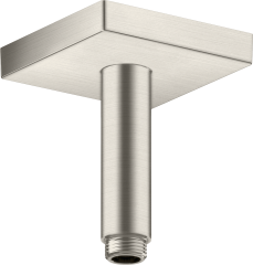 Потолочное подсоединение для душа Axor ShowerSolutions, 100 мм, квадрат, сталь арт. 26437800