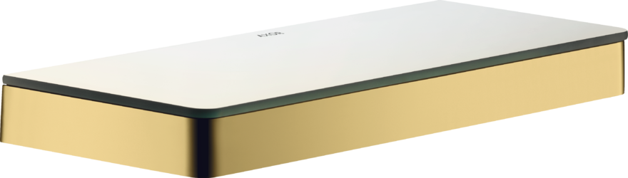 Купить купить полочка axor universal softsquare 300 мм, полированное золото арт. 42838990
