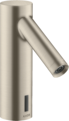 Смеситель для раковины Axor Starck, электронный, без регулировки температуры, питание от батареек, шлифованный никель арт. 10106820