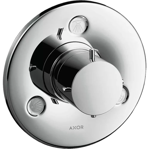 Купить купить запорный вентиль trio/quattro axor starck, для скрытого монтажа, сталь арт. 10930800