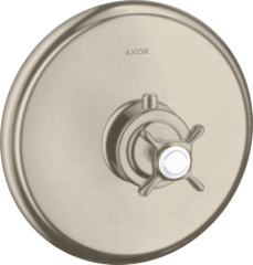 Термостат AXOR Montreux для скрытого монтажа, шлифованный никель арт. 16810820