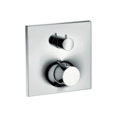 Термостат AXOR Citterio M запорный вентиль переключатель потоков для скрытого монтажа, хром арт. 18750000
