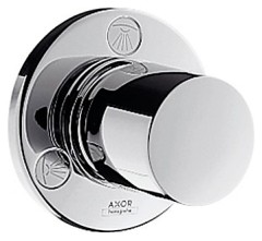 Запорный/переключающий вентиль AXOR Uno Trio/Quattro скрытого монтажа, хром арт. 38933000