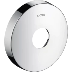 Розетка удлинителя Axor, круглая, 1 отверстие, 170 мм, шлифованный черный, хром арт. 14960340