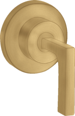 Запорный вентиль AXOR Citterio с рычаговой рукояткой, матовое золото арт. 39960250