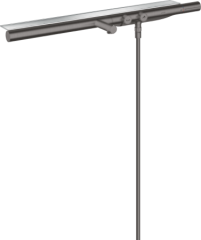 Термостат для ванны AXOR ShowerSolutions 800, внешнего монтажа, шлифованный черный, хром арт. 45420340