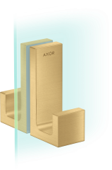 Ручка двери душа AXOR Universal Rectangular, матовое золото арт. 42639250