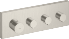 Модуль термостата AXOR ShowerSolutions 360/120, для 3 потребителей, скрытого монтажа, сталь арт. 10751800