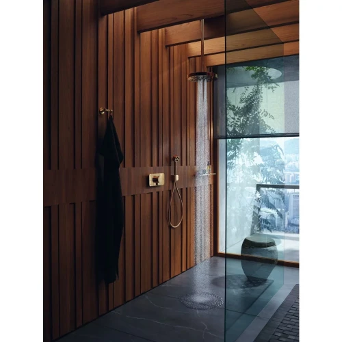 Купить купить душевой шланг axor starck с металлическим эффектом, 1,6 м, полированное красное золото арт. 28286300